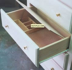 Protect your valuables in a false drawer