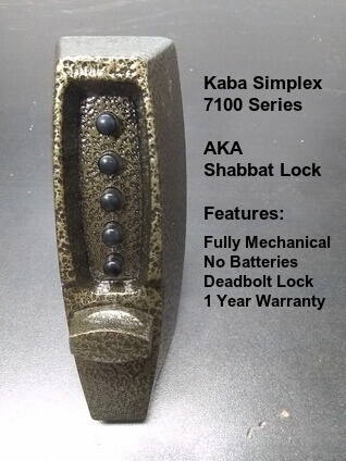Shabbat lock