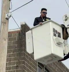 installing security cameras