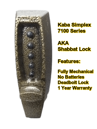 Shabbat lock